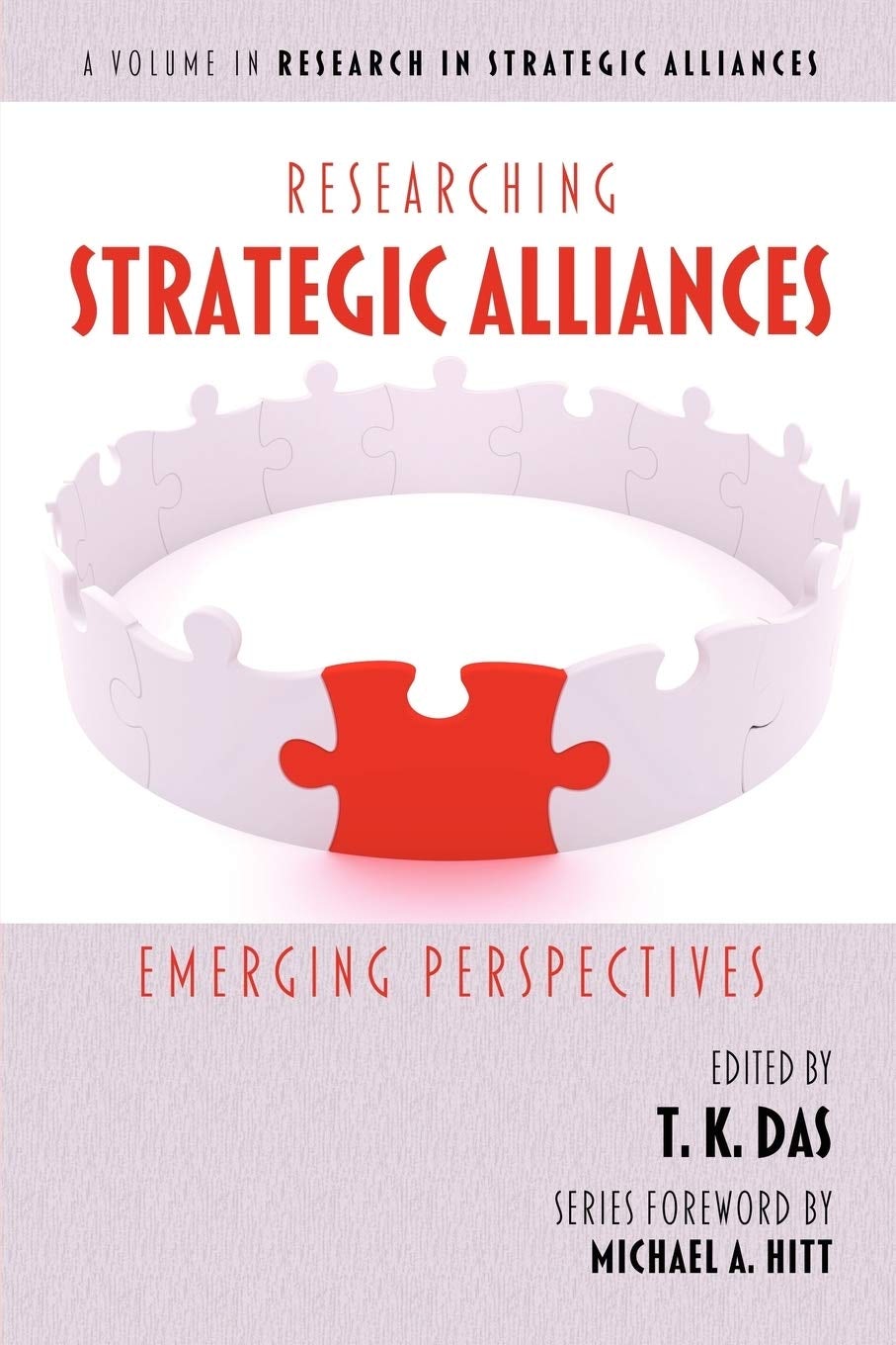 Book cover image for Researching Strategic Alliances ISBN: 9781617351280